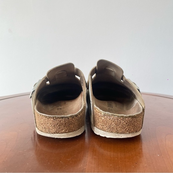 Birkenstock Women’s Floral Print White Leather Clog | EU 37 - Picture 3 of 7